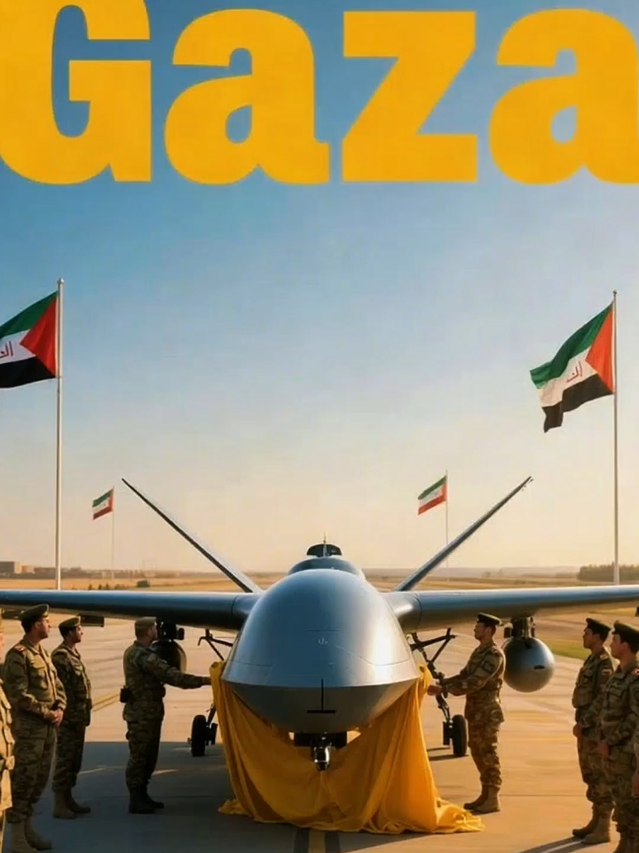 “GAZA: Sayap Baru Kekuatan Iran” Iran resmi memperkenalkan drone tempur jarak jauh bernama “Gaza”, simbol kekuatan dan kemandirian teknologi militernya. Dengan jangkauan hingga 4.000 kilometer dan kemampuan membawa 12 bom, drone ini menjadi bukti kemajuan pesat industri pertahanan Iran. Lebih dari sekadar senjata, “Gaza” juga menjadi lambang solidaritas terhadap perjuangan rakyat Palestina — pesan tegas bahwa Iran siap menjaga kedaulatan dan kehormatan di langit Timur Tengah. #IranDrone #GazaDrone #KekuatanIran #TeknologiMiliter