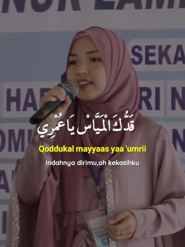 Qoddukal Mayyas #arabicsong #masyaallah #masukberanda 