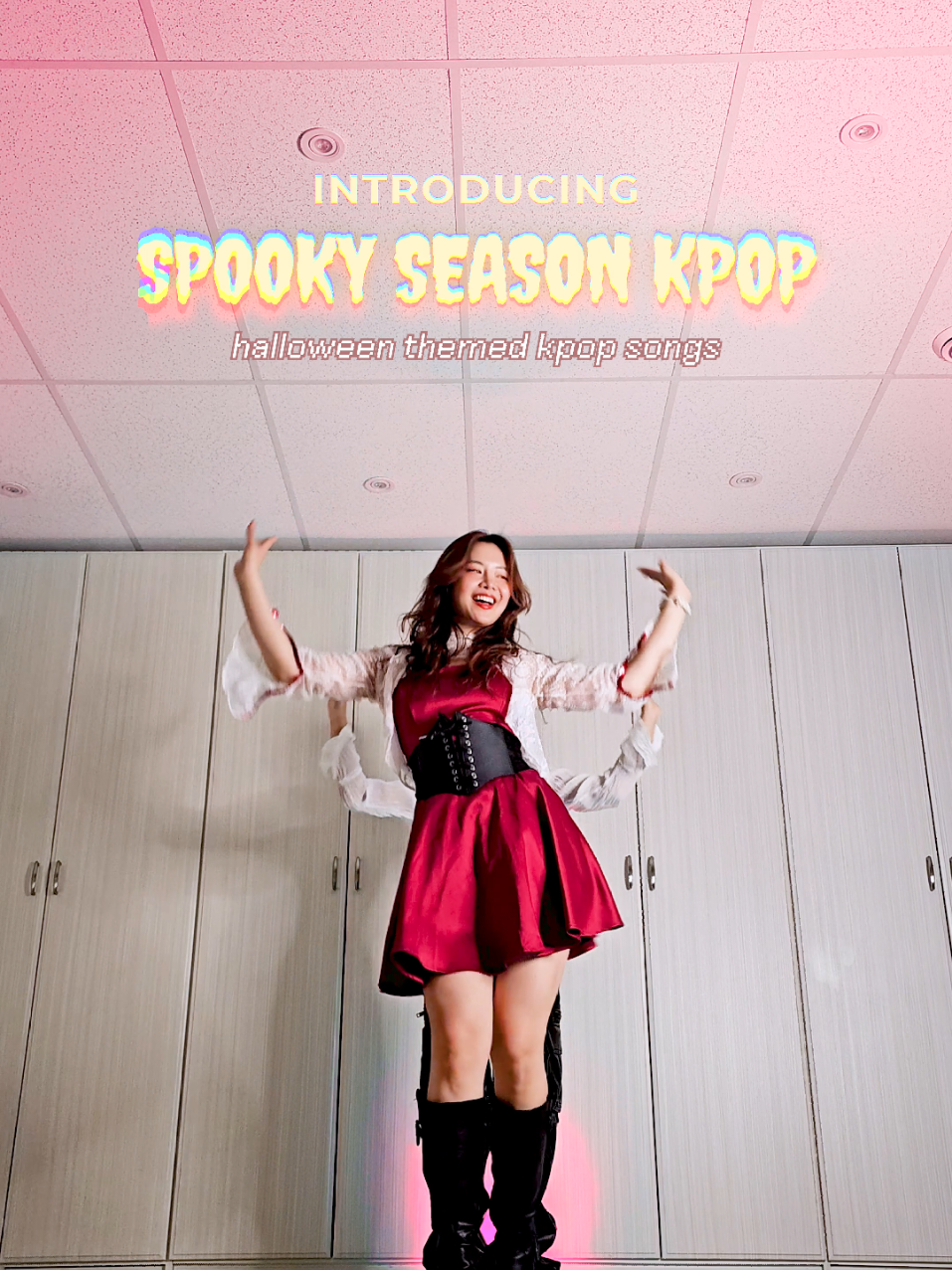 it’s officially spooky season 👻 which means it’s time for a spooky / halloween themed relay!! 🕴️ -- Songs mentioned: 🎃 Red Velvet - Peekaboo 🎃 EXO - Monster 🎃 TWICE - TT 🎃 Stray Kids - Maniac 🎃 Irene & Seulgi - Monster 🎃 Enhypen - Bite Me Spooky Contenders:  👻 TXT - Devil by the Window 👻 Dreamcatcher - Scream 👻 Black Cat Nero 👻 Red Velvet - Really Bad Boy 👻 TEN - Nightwalker 👻 Dreamcatcher - Chase Me 👻 Sunmi - Full Moon 👻 VIXX - Voodoo Doll 👻 VIXX - Hyde 👻 ITZY - Boys Like You Thank you to our broadcast channel for helping us choose the final picks! 🦇 💭 What’s your favourite spooky/Halloween-themed Kpop song? 👻 #kpopthrowback  #spookyseason #kpopdancecover  #kpopplaylist #throwbackcover 