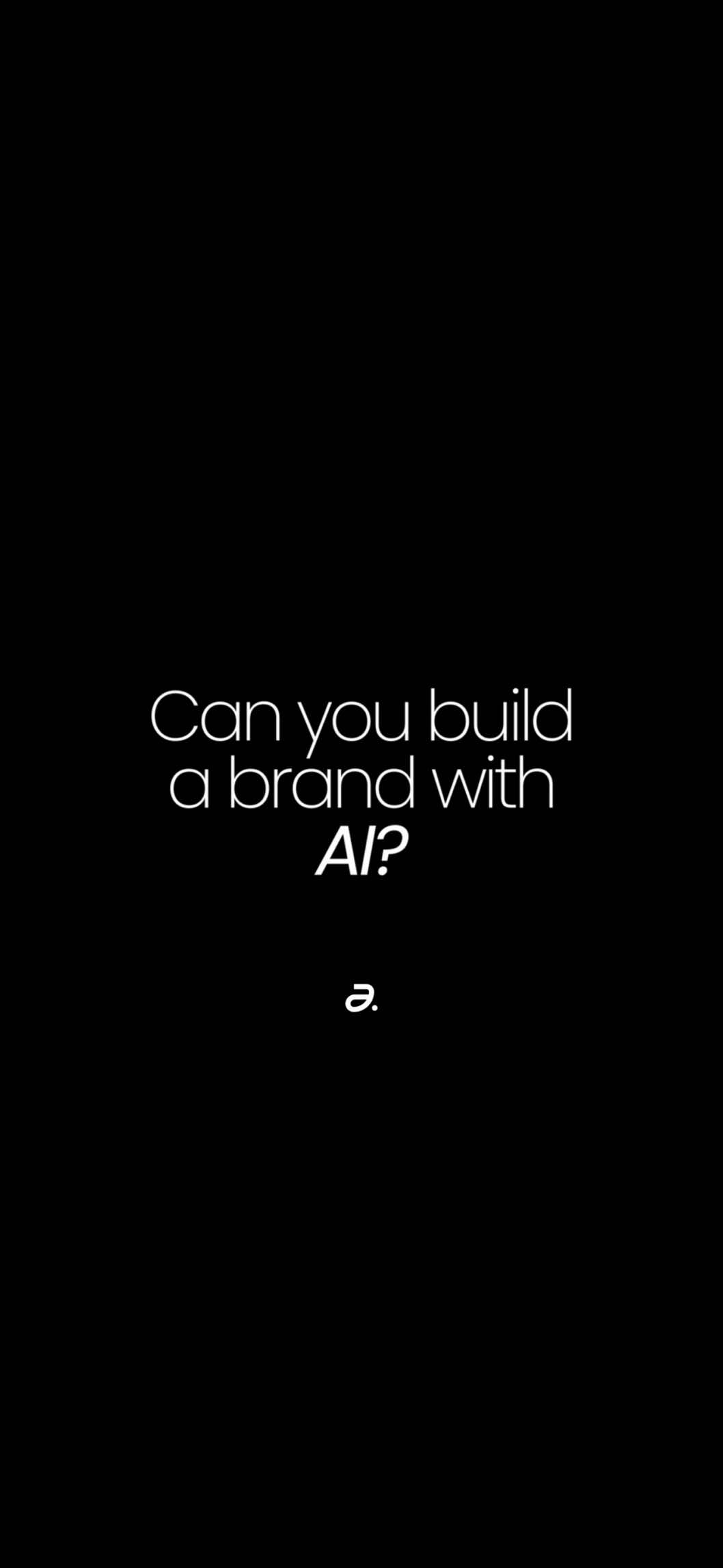 Can AI build a brand? It can design logos, mockups, and visuals in seconds — but that’s not a brand. Logos, fonts, packaging, websites… those are just expressions. The real brand lives much deeper. A true brand is built on strategy defining how you look, act, and communicate to truly connect with your audience. From strategy comes moodboards, design, and identity. That’s how you create a brand that’s unforgettable. A brand that gives people meaning, movement, and emotion. Strategy gives your brand purpose. Design brings that purpose to life.  Want to build a premium brand?  Book a call via the link in bio. Follow for more value! 🚀