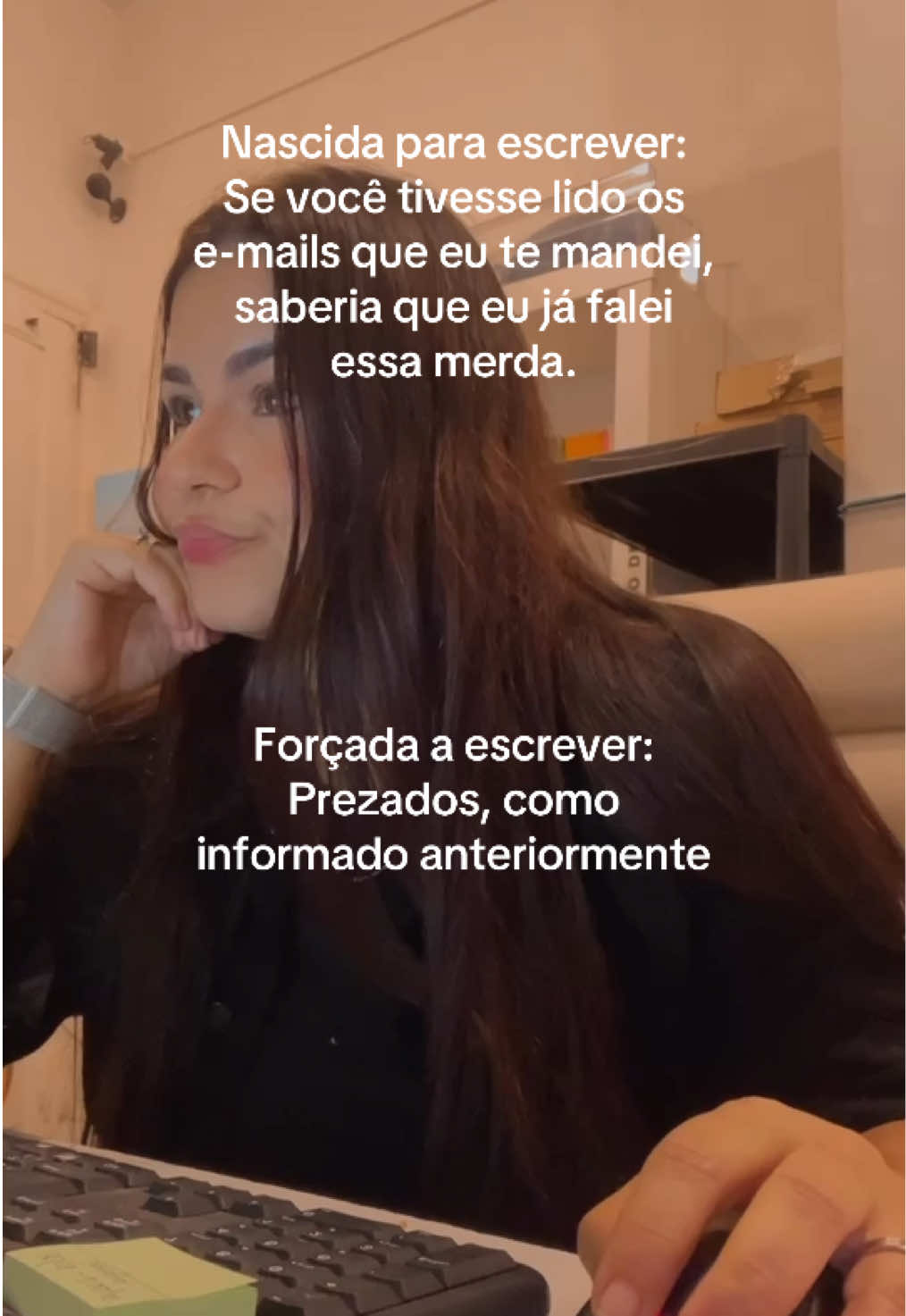 Não é fácil!!! 🤣🤣 #clt #corporate #routine #daily 