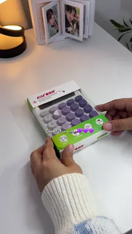 “Doing the math, but make it aesthetic 💜✨” #PurpleVibes #GradientGoals #StudyAesthetic #CuteStationery #calculator 