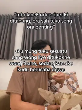awak dewe bedo bos☺️😪🙇 #guyonwaton #pisah #solo24jam🌻 #fyp #xyzcba 