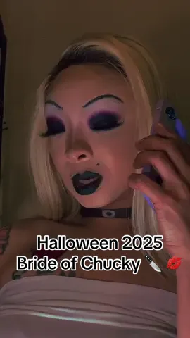 Coming to you as a woman 💋 #tiffanyvalentine #brideofchucky #halloweentok #horrortok #halloween 