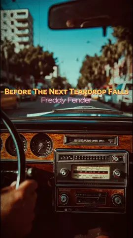 “Before The Next Teardrop Falls” >Freddy Fender” [1975]  #oldsong #mangotreesongs #เพลงเพราะ #beforethenextteardropfalls #freddyfender 