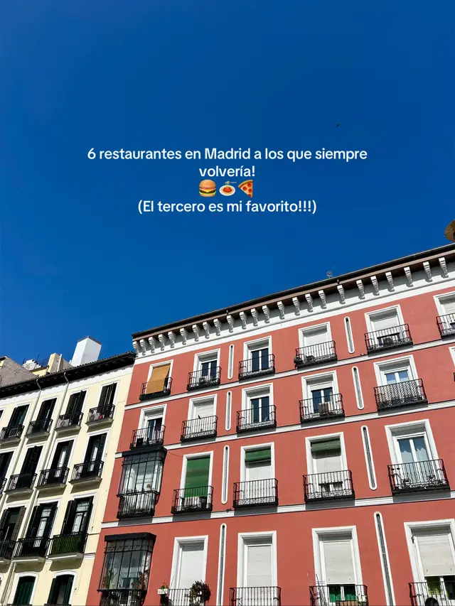 #planesmadrid #madrid #restaurantesmadrid #parati #contenido