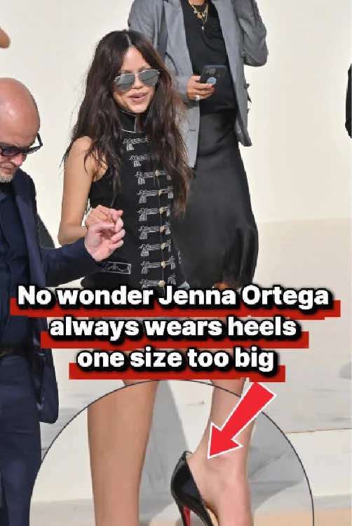 No wonder Jenna Ortega always wears heels one size too big—no one realized she made three huge sacrifices for her Wednesday role#fouyoupage #celebrity #tiktok #jennaortega #breakingnews 