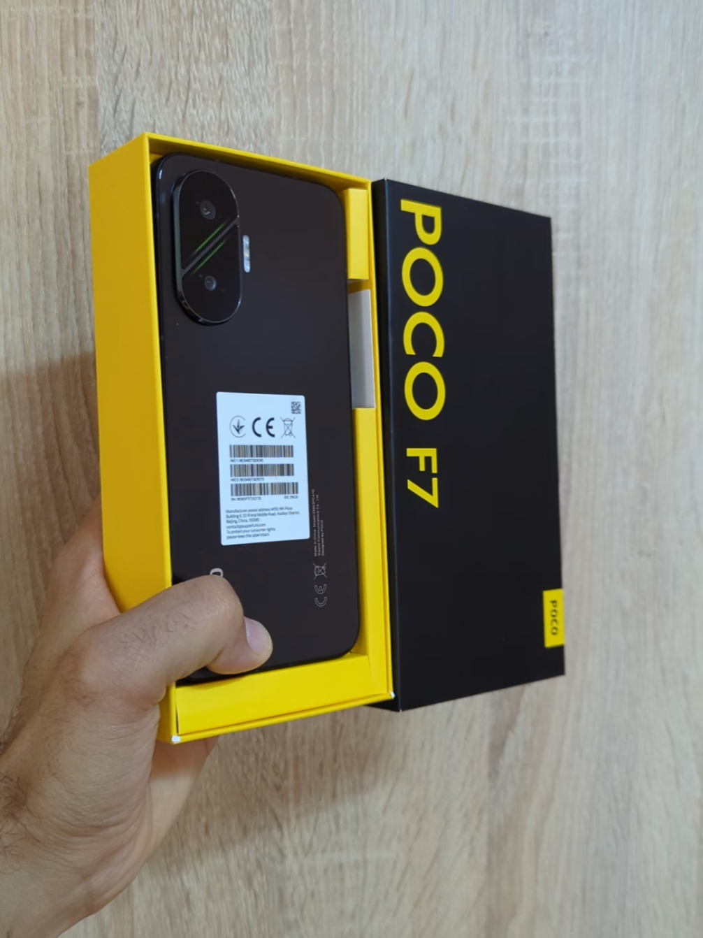 #POCOf7          12/256 Gb   جديد  مع العلبة ✅    0603879051☎️ التوصيل متوفر لجميع المدن 🇲🇦 #POCOf7 #poco #الجديد⚡️ #الشعب_الصيني_ماله_حل😂😂 