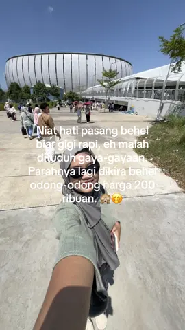 padahal sekali kontrol aja gak dapet 200k 🙈 #behel #behelgigi #fyp 