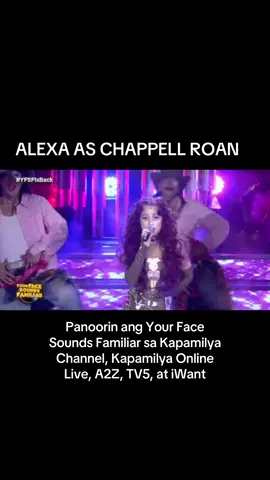 All-out performance agad ang atake ni #AlexaIlacad. #YourFaceSoundsFamiliar #YFSFisBack 