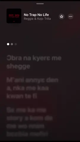 Reggie & Kojo Trilla - No Trap No Life Lyrics Video. #reggie #kojotrilla #notrapnolife #asakaa #ghanatiktok🇬🇭 #nigeriatiktok🇳🇬🇳🇬🇳🇬 #fy #fyp #explore #lyricsvidoe #applemusic #virallyrics #thelyricsworld_ #audios #trendingvideo #viralvideos #afrobeats #viralditiktok #hiphop #hiplife 