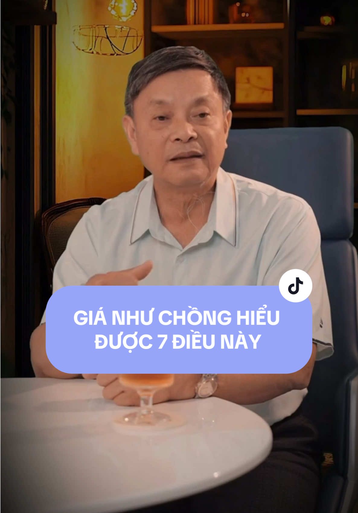 GIÁ NHƯ CHỒNG HIỂU ĐƯỢC 7 ĐIỀU NÀY #honnhan #vochong #hanhphucgiadinh #tamsucungbacsitien #vutrongtien 