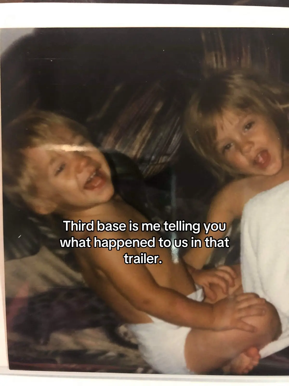 If I tell you my story that’s how you know #traumatok #MentalHealth #childhoodmemories 