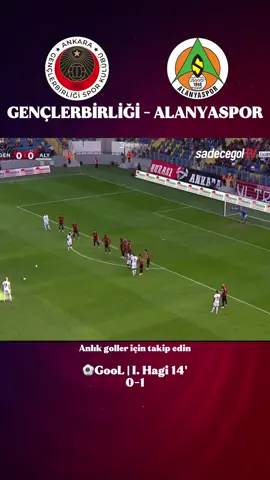 Hagi den frikik golü ⚽️🔥Alanyaspor gol  #keşfet #reels #alanya #antalya #hagi 
