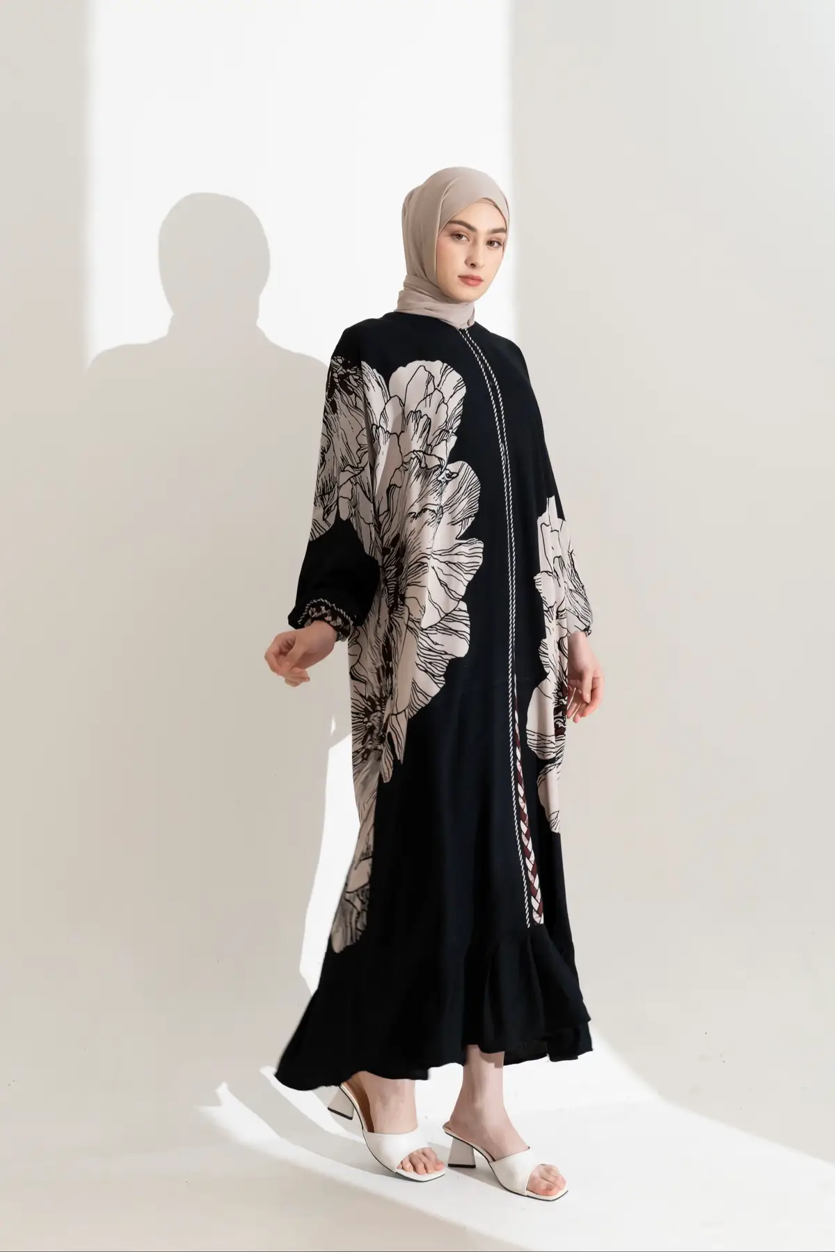 Gamis jumbo ld120 cantik murah siap kirim, masuk live jam 20.30 bundaaaa 🔥