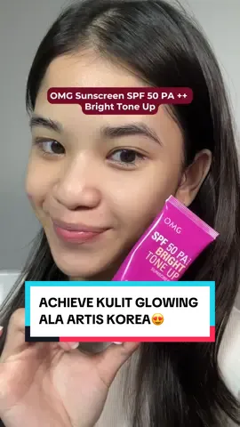 Mau pede tanpa makeup? Bisa dong! Rawat kulit kamu pakai skincare OMG untuk bantu dapetin kulit sehat dan glowing ala artis korea😍 #OMGBeauty #glowingskin #sunscreenomg #moisturizerviral 