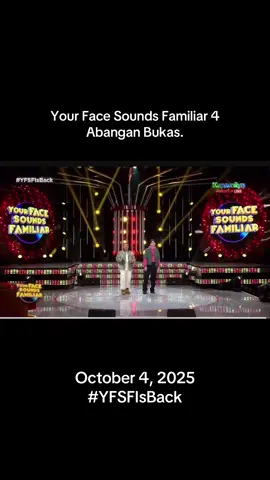 Last Part : Your Face Sounds Familiar 4 (Abangan Bukas) #fyp  #idontowncopyrights  #yourfacesoundsfamiliar  #idontowncopyrightstothemusic  #yourfacesoundsfamiliar4 