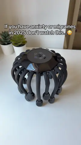 This massager changed my life🥰 #migraine #headache #headmassage #relaxing #stress 