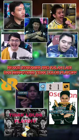 reaksi streamer rrq kalah lagi dan berpotensi tidak lolos playoff #mplindonesia #evosesports #rrqhoshi #NEXTJagoanMabar #MLBBNEXT2025 