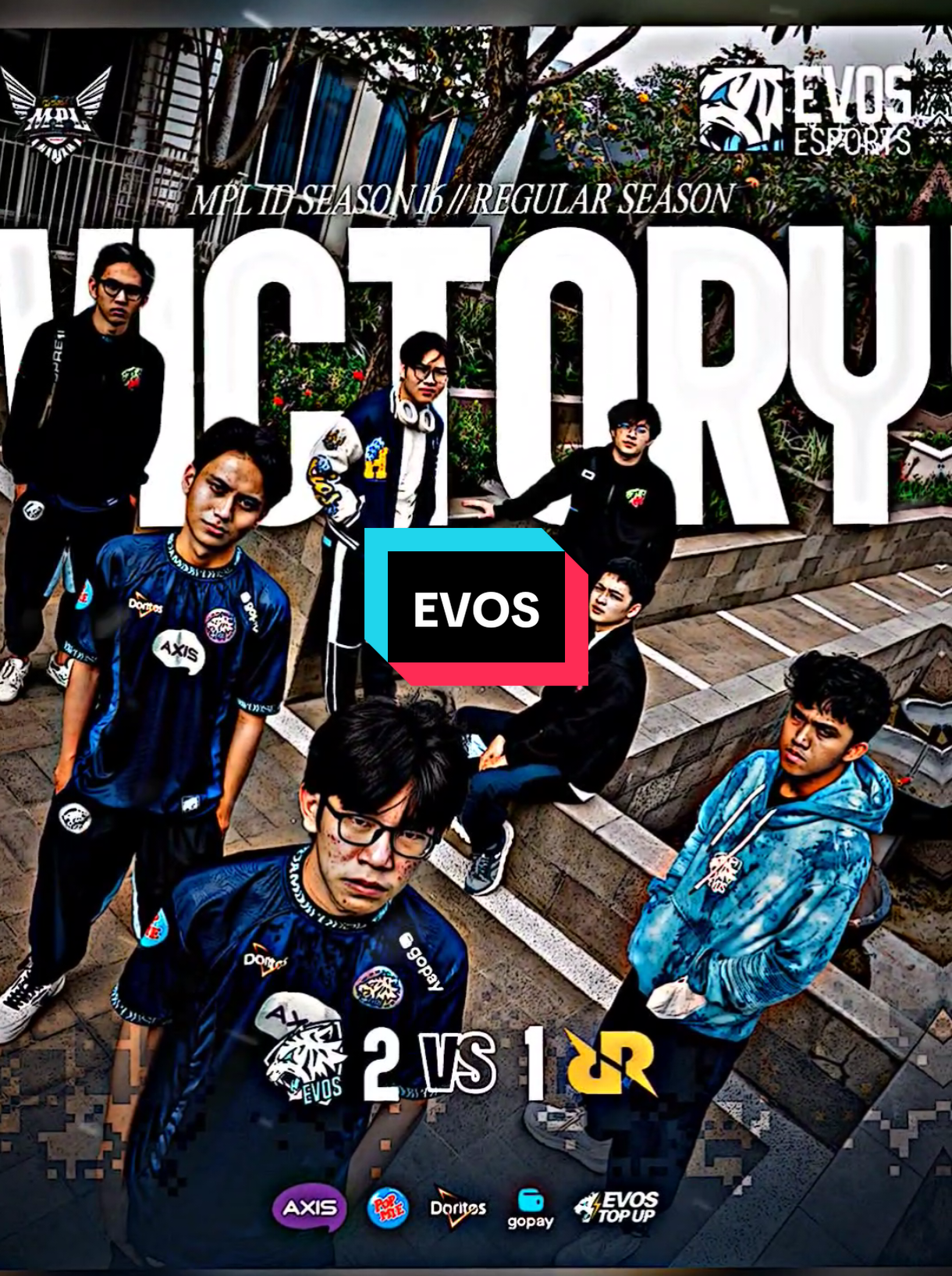 GG EVOS 😎, NT RRQ #NEXTJagoanMabar #MLBBNEXT2025 #evosesports  #rrqhoshi  #mplindonesia 