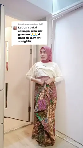 Membalas @callme_tia50 ini cara ku ya kak kalo mau jalan jauh,aman pokonya anti mlorod, semoga bermanfaat ya 😘