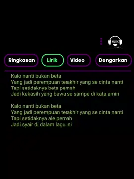 Kalo nanti 🥀🎧#lyrics #music #twizzlyrics #fyp #viraltiktok 
