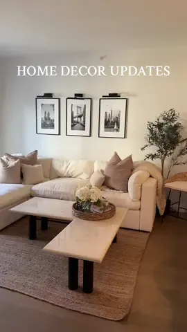 home decor updates !! added curtains in my living room and bedroom & finally got a new rug 😌😌 she’s coming ALONG
