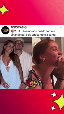 🚨O namorado da Lomma olhando ela cantar! 😂 Vocês shippam?  #polemicas #urgente #fofocas #lomma #mcloma 