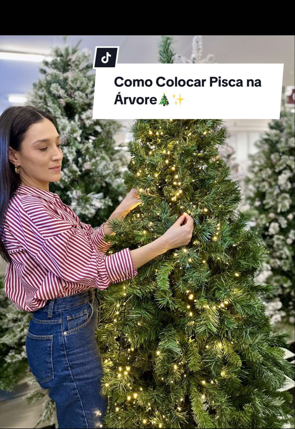 Como aplicar o pisca corretamente na árvore: A instalação deve ser feita de baixo para cima, garantindo distribuição uniforme da luz e evitando sobrecargas. Os piscas valorizam a decoração, criam profundidade e trazem destaque para os enfeites. Na Dois Anjos você encontra opções em diversos tamanhos, cores e estilos, ideais para montar uma árvore harmoniosa e iluminada. • Disponíveis a pronta entrega em nossa loja.