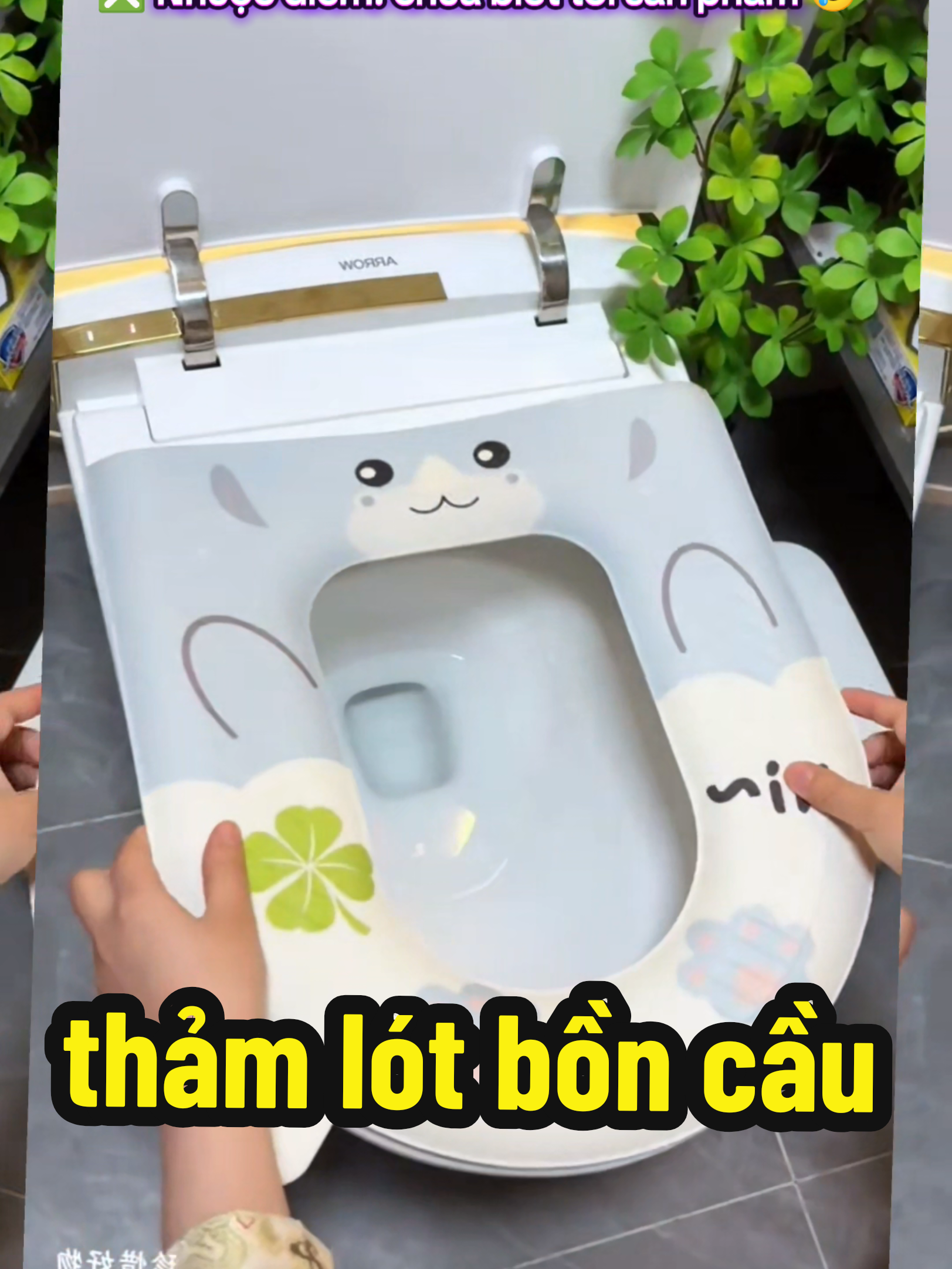 thảm lót bồn cầu, bệt lót bồn cầu  #ngoctrainhiem #dodungtienich #thamlotboncau #betlotboncau 