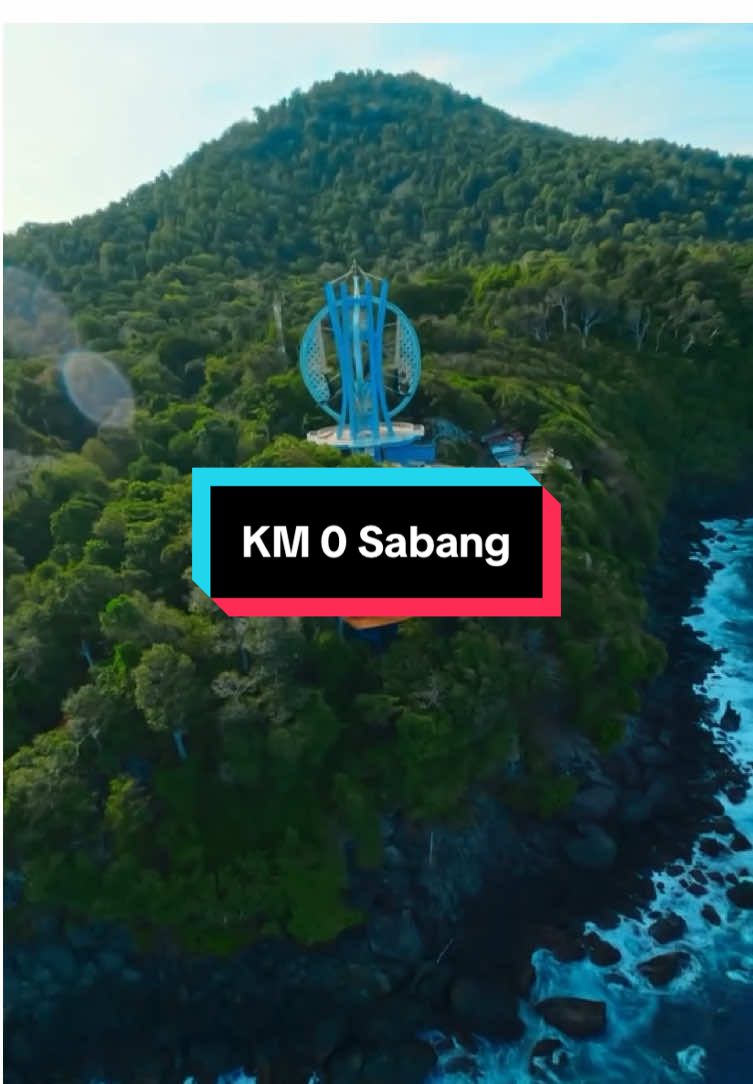 KM 0 Indonesia di ujung barat,Sabang. #km0  #sabang  #sabangisland  #indonesia🇮🇩  #viraltiktok 