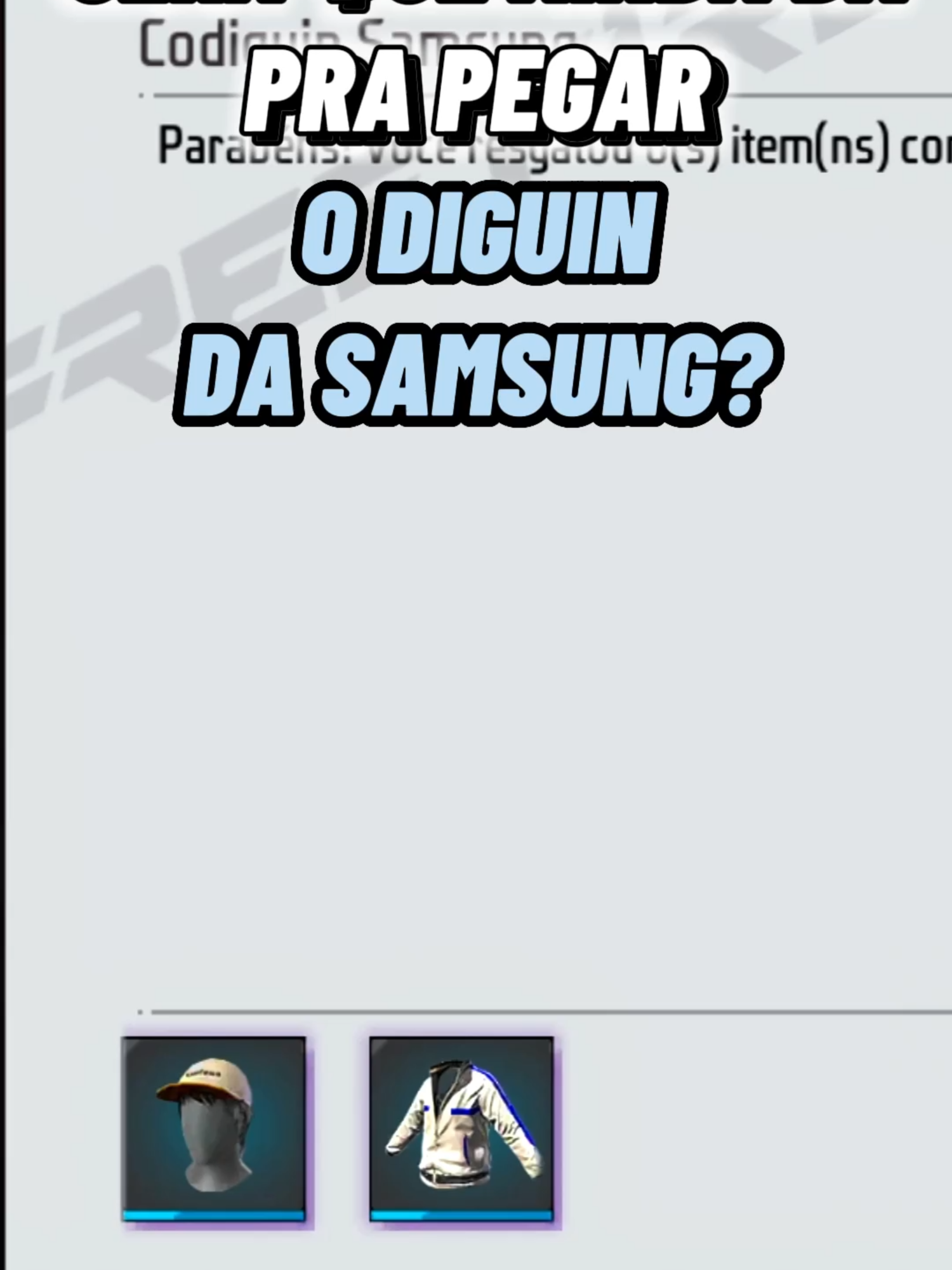 SERÁ QUE AINDA DA PRA PEGAR O DIGUIN DA SAMSUNG? #freefire #ffbr #freefireclip