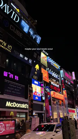 my heart city 🇰🇷                         For cute cáfes go to seongsu and for the night market to myeongdong. If you wanna eat the best dakgalbi go to Yoogane chicken galbi! The nightlife is the best in itaewon 🙂‍↕️🫱🏽‍🫲🏼 #korea #seoul #viral #foryou #fyp 