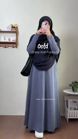 Keyra Dress Knit harga murah kualitas bagus banget #gamisknit #gamismurah #dressmurah #dressknit #abayaknit 