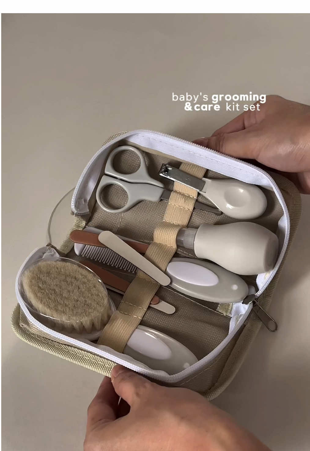 baby's grooming and care kit set #babyessential #babymusthave #babycarekit #MomsofTikTok #momtok 