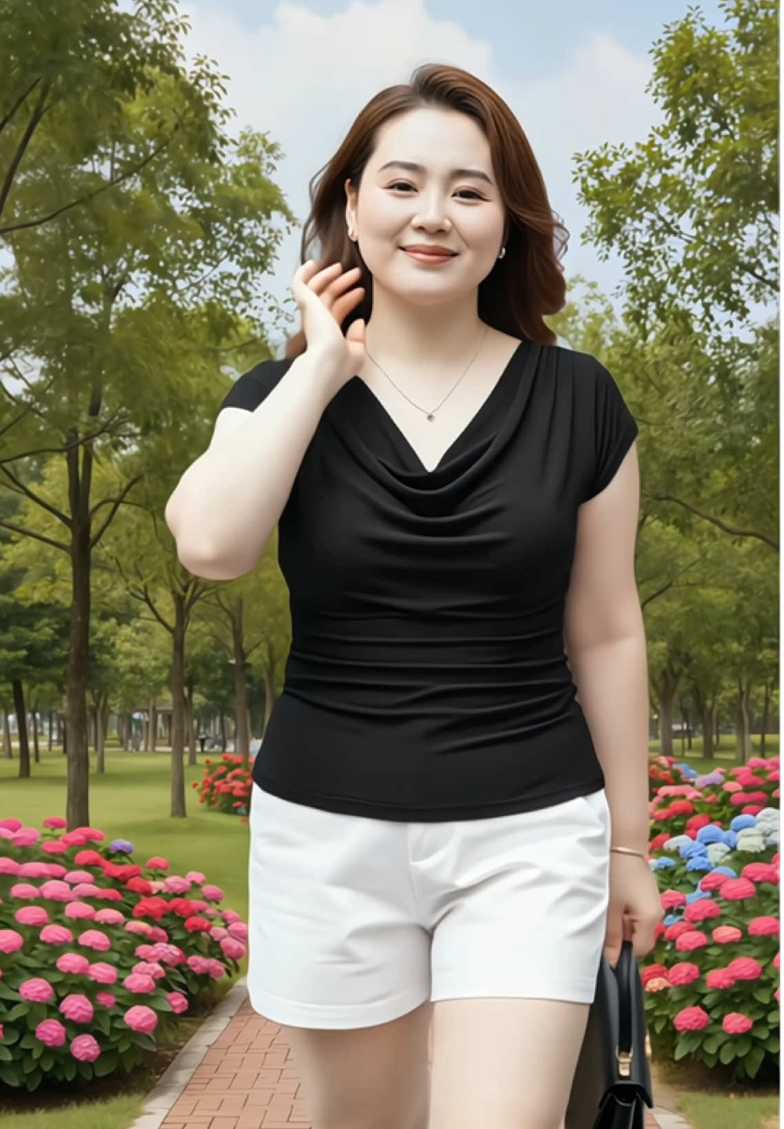 Áo thun cổ đổ bigsize, tôn dáng che khuyết điểm, vải co giãn thoải mái, dễ phối đồ. #aothunnu #aothunbigsize #thoitrangtrungnien #thoitrangbigsize #xuhuong  @Tủ Đồ Quốc Dân  @Tủ Đồ Quốc Dân  @Tủ Đồ Quốc Dân 
