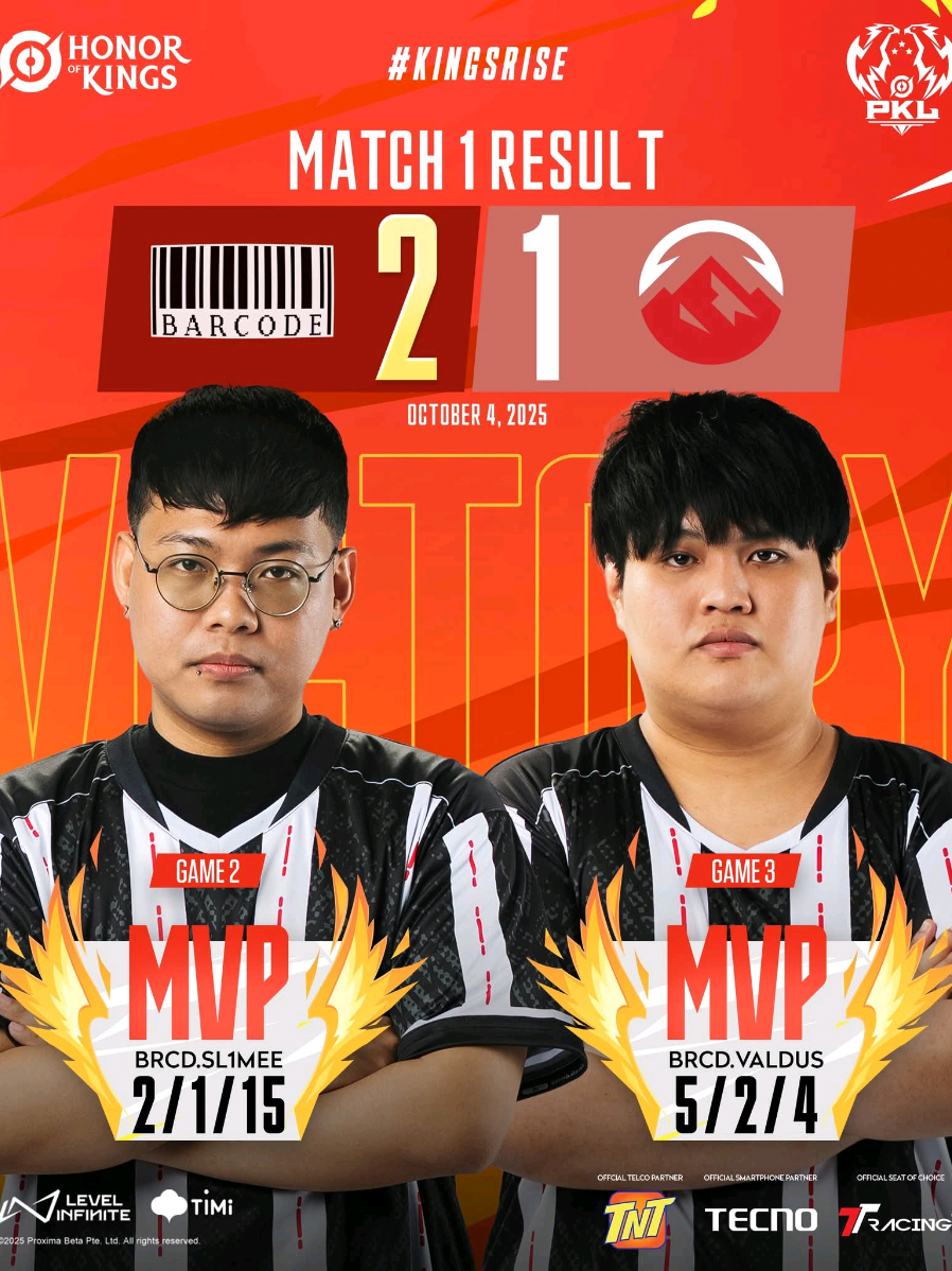 Going out with a bang ang BARCODE 2-1 kontra ELEVATE #PKL #KingsRise #HonorofKings #HOKEsports 