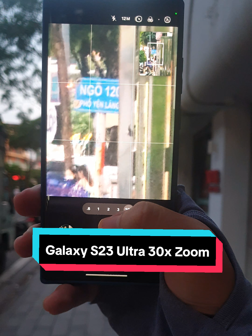 30x Zoom on Galaxy S23 Ultra(One UI 8) #Tech #samsung #galaxys23ultra  #camera #phones 