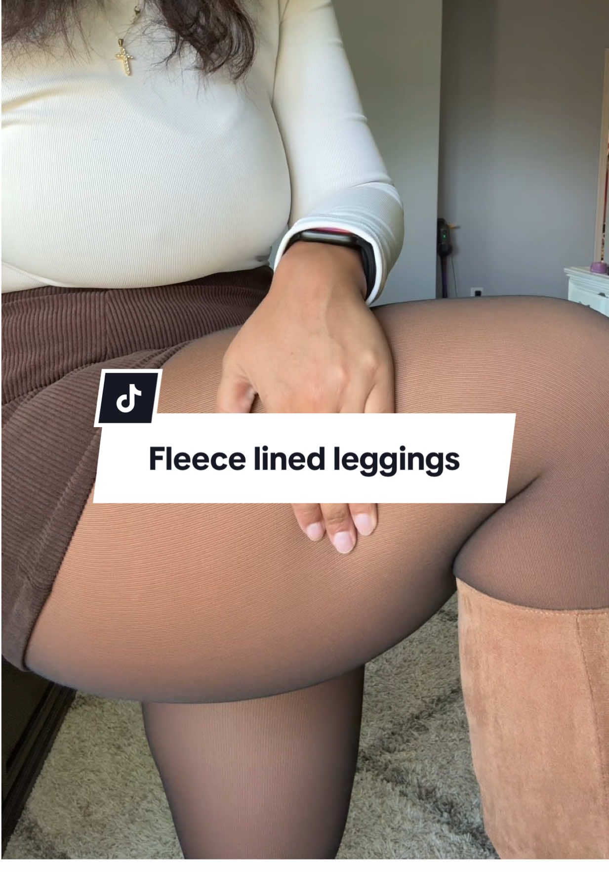 Replying to @Ari these place, I leggings are high waisted and super sculpting!  #Fleece #fleecelined #fleeceleggings #tiktokshopfalldealsforyou 