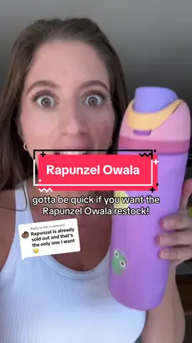 Replying to @Kal Rapunzel Owala has restocked but you have to be quick. Sold out in 24 hours during the last restock. #tiktokshopfalldealsforyou #tumbler #watertok 