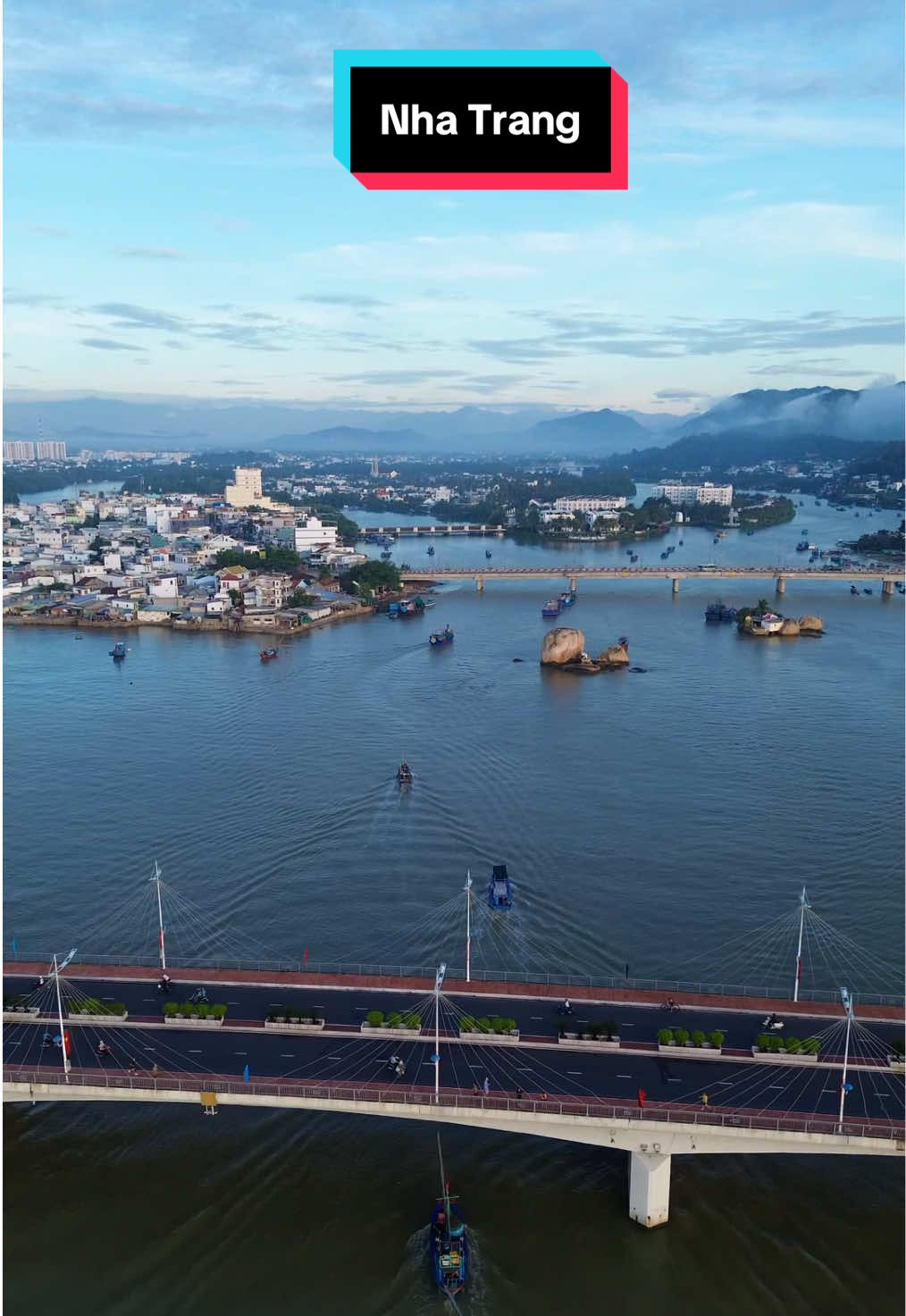 Bình minh trên biển Nha Trang! #nhatrang 