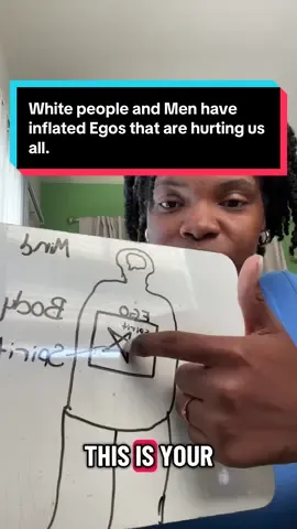 My theory on why YT people and men sometimes kinda suck a lot. White supremacy and the patriarchy have caused them to have inflated egos and teeny tiny spirits that they can’t hear or feel. #patriarchy #racism #spirituality #ego #fyp 