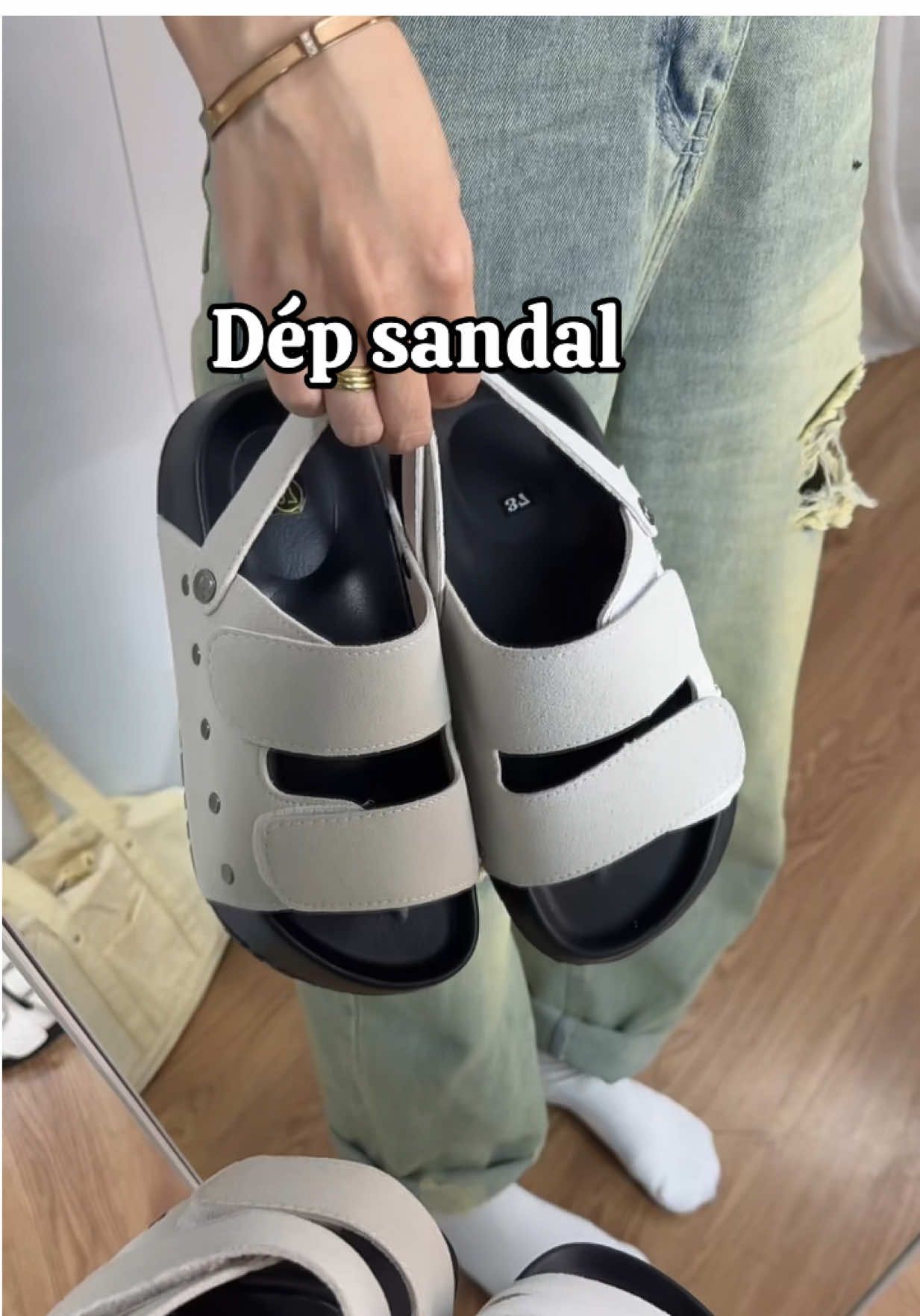 Dép sandal #xuhuong #sandal #depsandal 