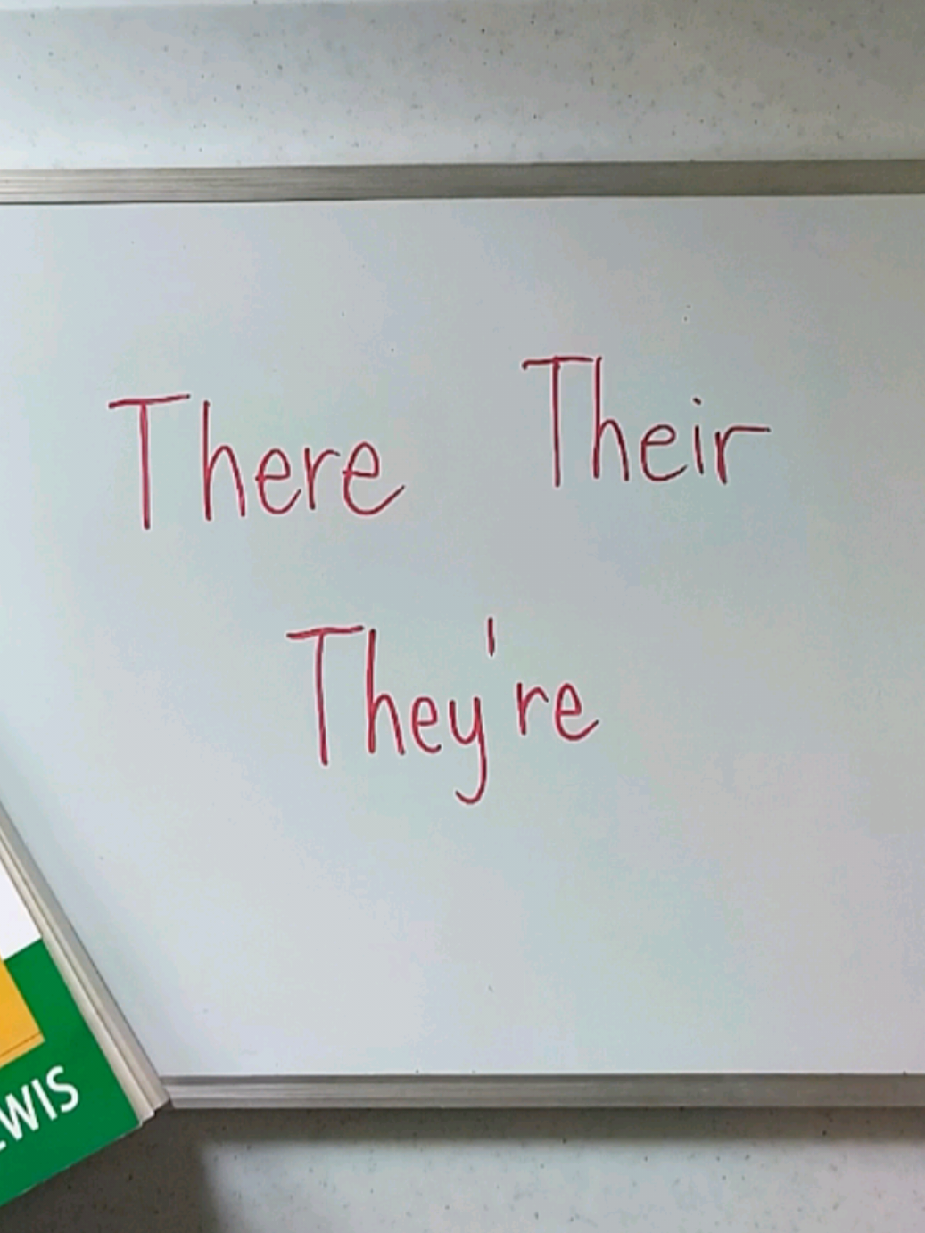 There, their and they're.  #english #learnenglish #englishlesson #LearnItOnTikTok #englishtips 