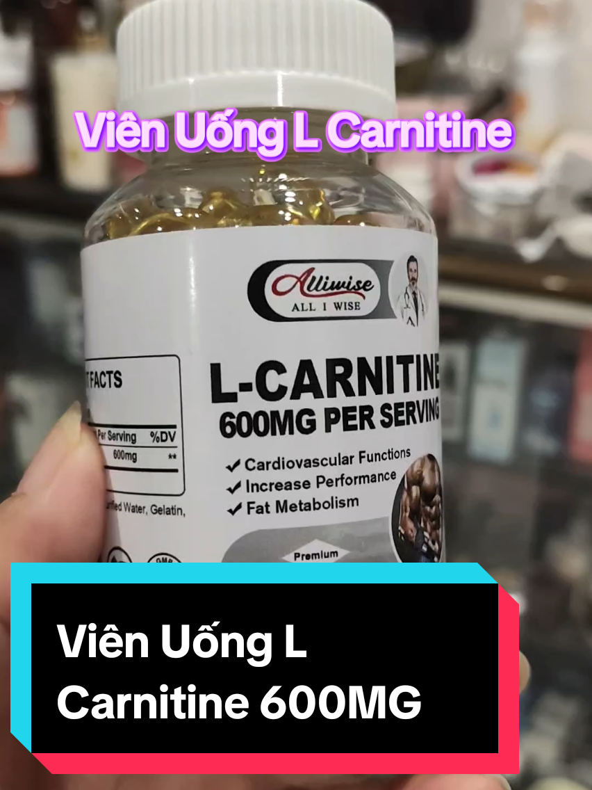 Viên Uống L Carnitine 600MG  #lcarmitine #xuhuong #lenxuhuong #viraltiktok  #xuhuongtiktok #thinhhanh #muataitiktok 