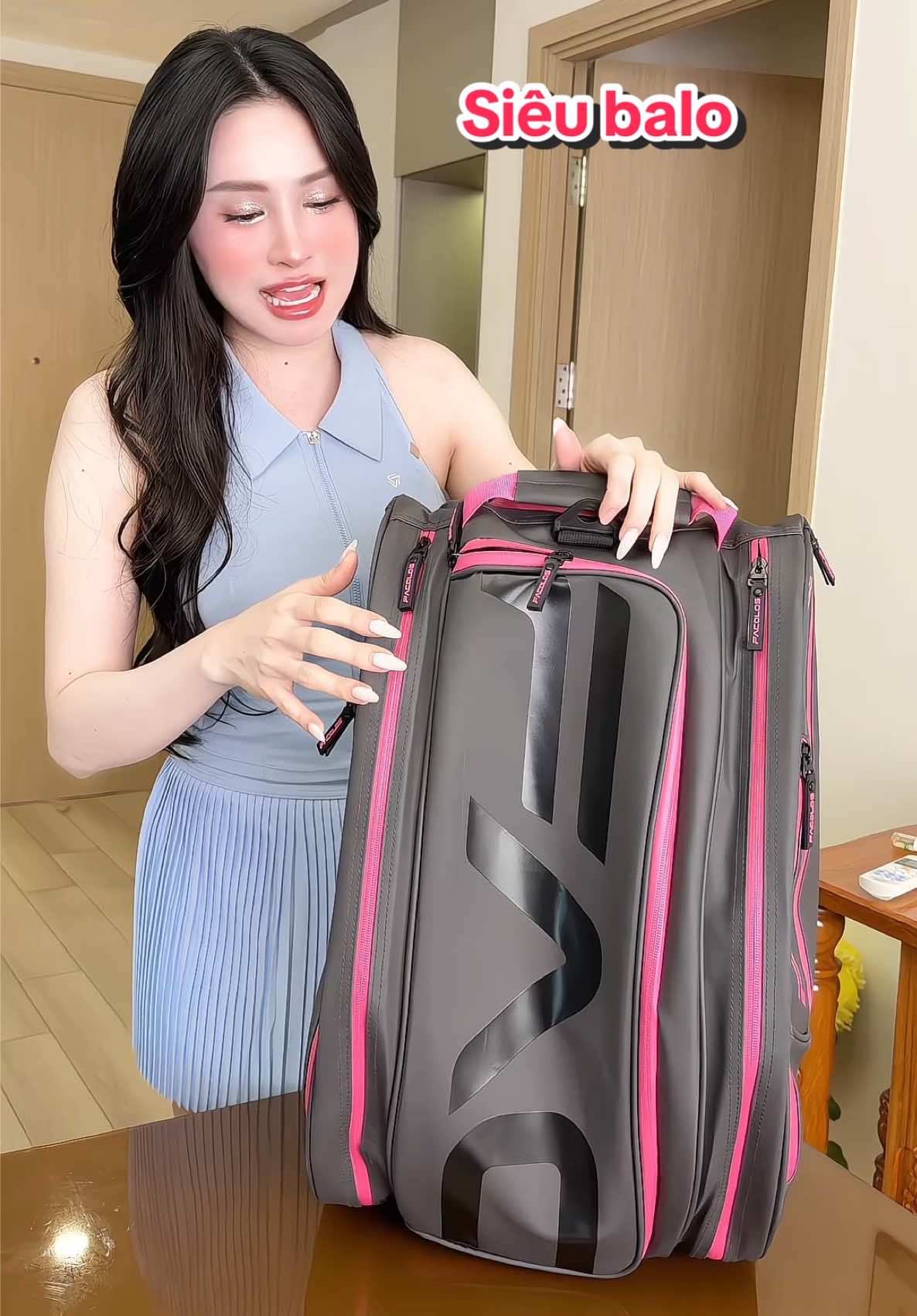 Mẫu balo siêu víp víp lắm ạ 🥰 #facolospickleball #pickleball #balo #minm7review #xuhuongtiktok2025 