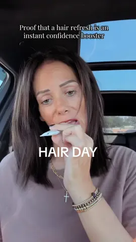 💁🏻‍♀️Momma needed a little FALL FEFRESH #hair #hairstyle #hairtok #fall #haircut 