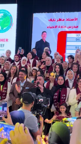⁨	حفل التكريم المركزي لاوائل العراق طلبة الاستاذ ماهر نايف 