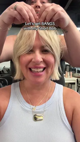 I got bangs with my short bob and I feel amazing! What do you think? 