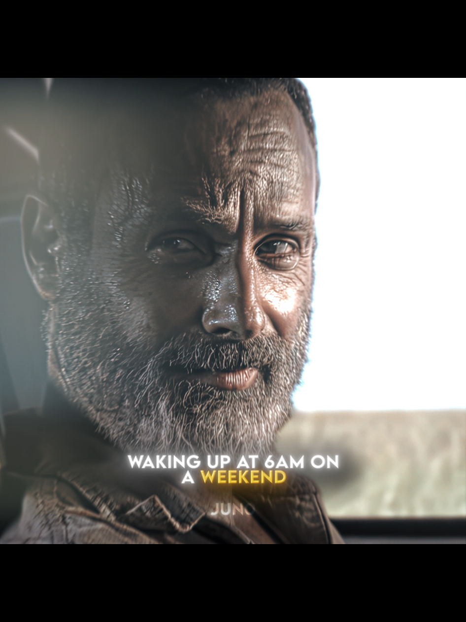 going for a walk 😭 #rickgrimes #twd #happyedit #weekend #schoolday 